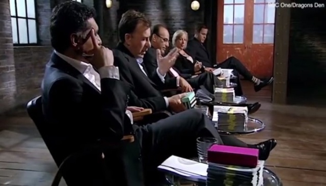 Νέα επιχειρηματίας απορρίφθηκε από το "Dragons' Den"
