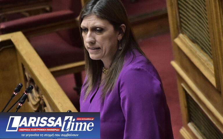 Ενταση στην Εξεταστική για τα Τέμπη: Στην αίθουσα η Ζωή Κωνσταντοπούλου χωρίς να είναι μέλος