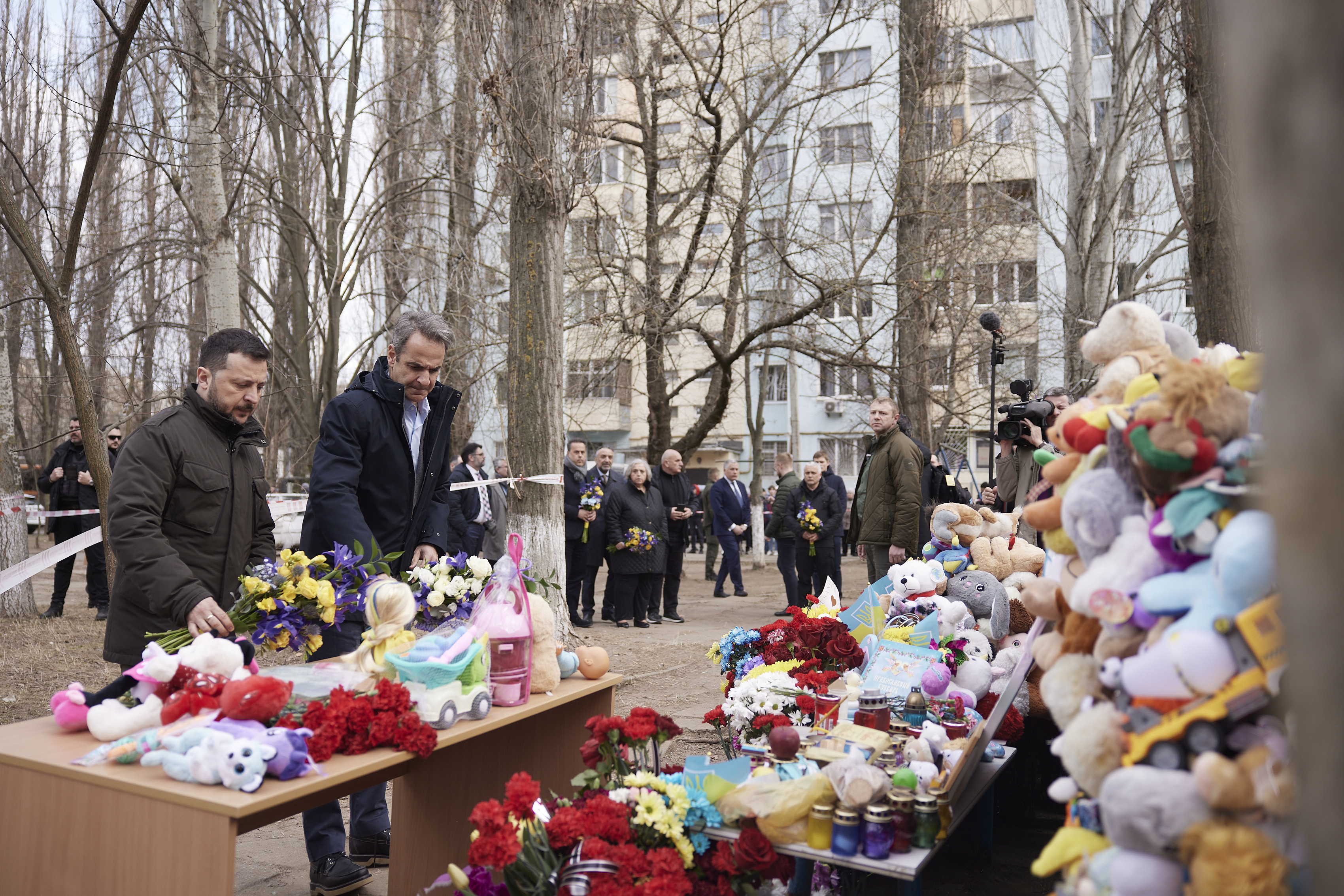Εικόνες από την επίσκεψη του Κυρ. Μητσοτάκη στην Οδησσό-6
