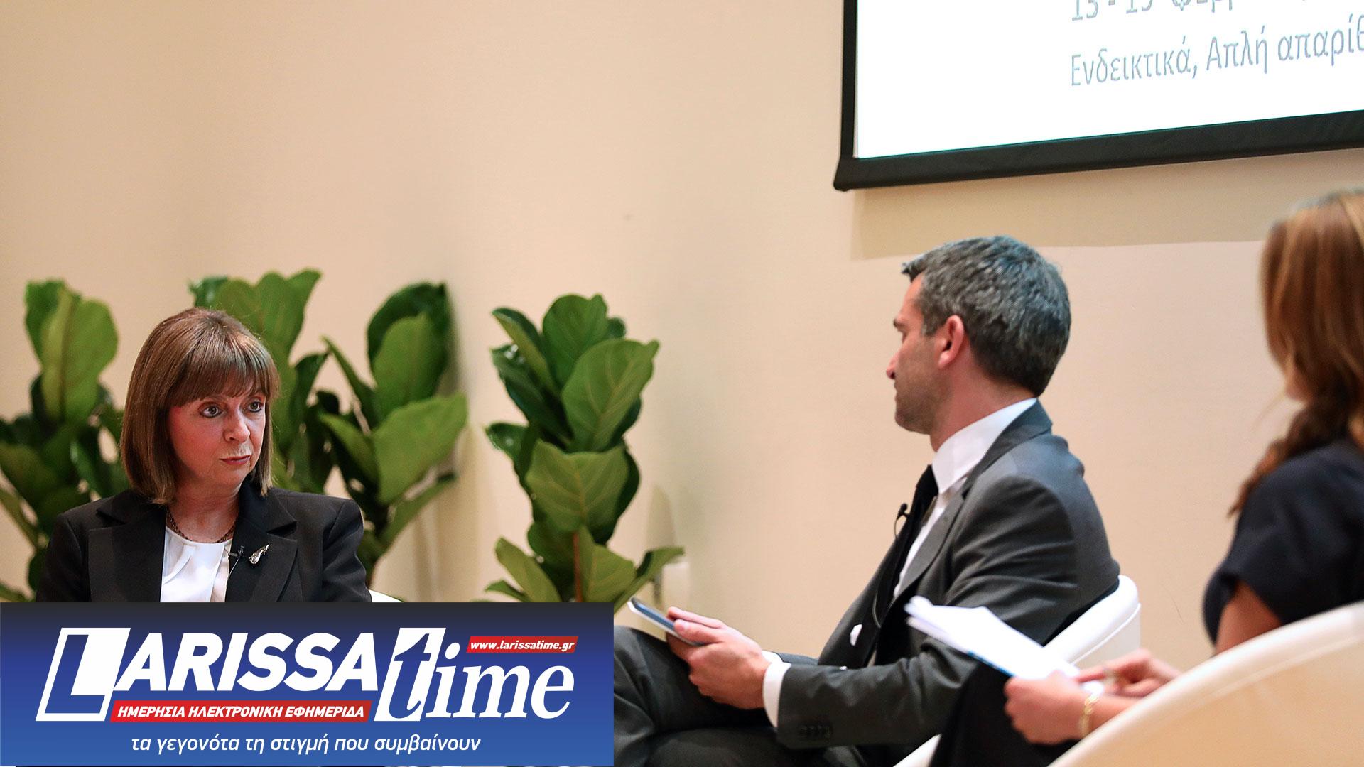 Κατερίνα Σακελλαροπούλου: «Η Δημοκρατία είναι μια συνεχής διεκδίκηση»-1