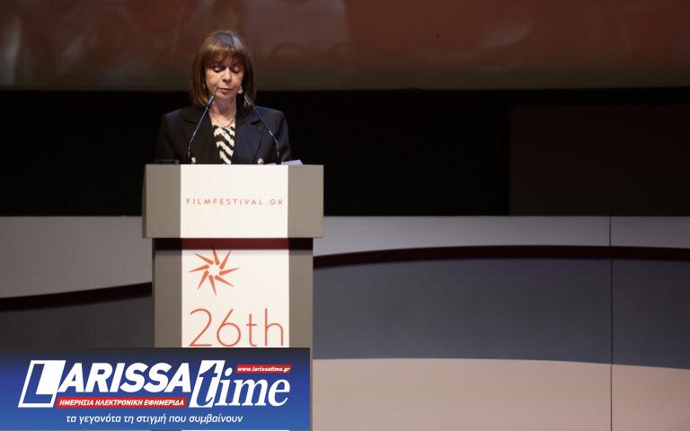Η Κατερίνα Σακελλαροπούλου στο 26ο Φεστιβάλ Ντοκιμαντέρ Θεσσαλονίκης
