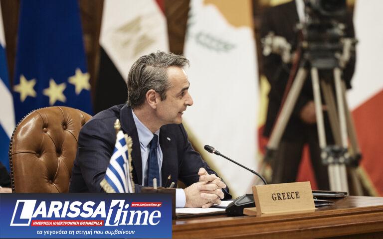 Κυρ. Μητσοτάκης από Κάιρο: «Συνεργαζόμαστε πολύ στενά με την Αίγυπτο»