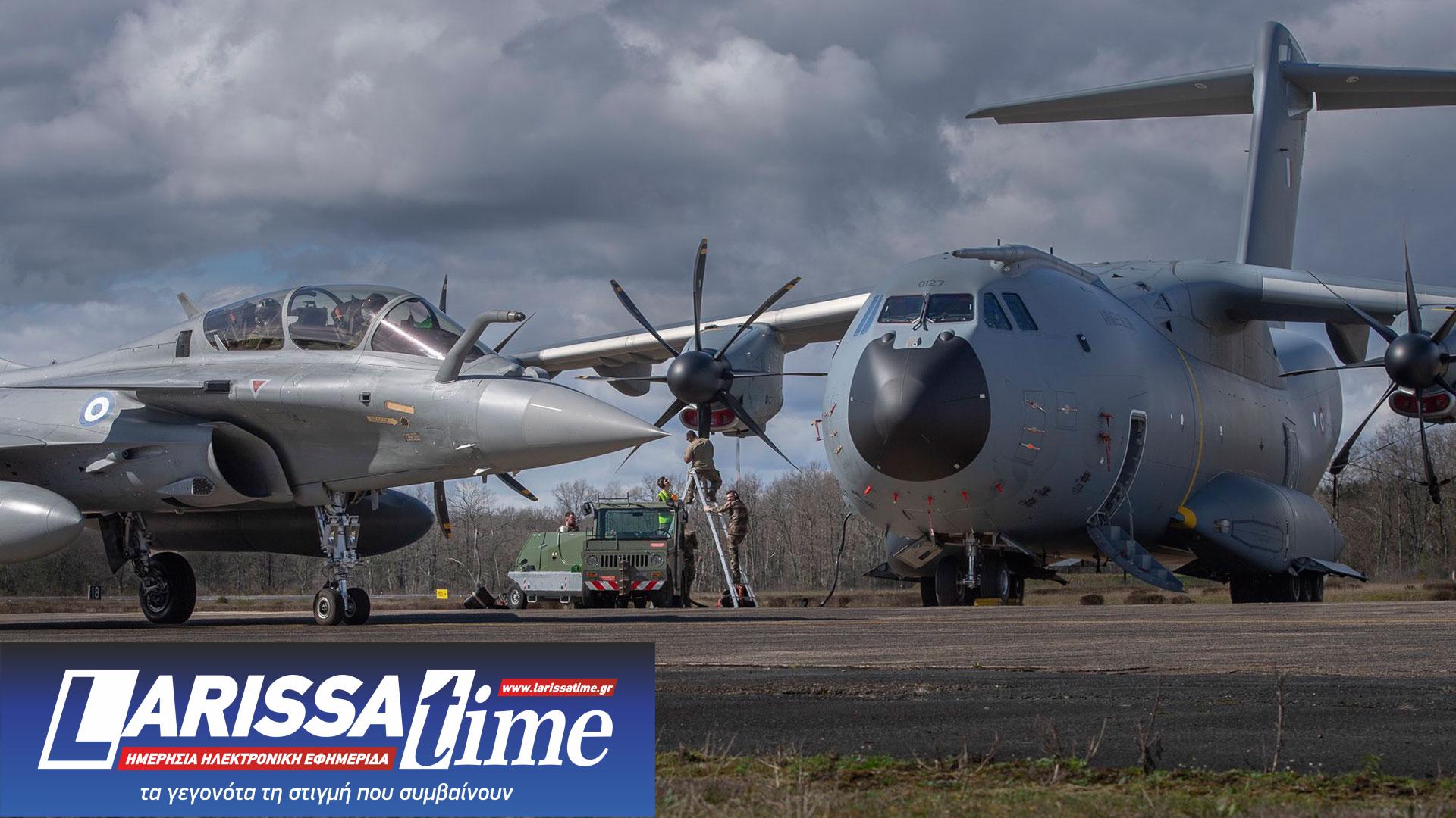Πρώτη άσκηση εκτός συνόρων για τα ελληνικά Rafale-1