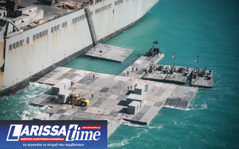 Πώς η αμερικανική πλωτή πλατφόρμα θα βοηθήσει τους Παλαιστινίους της Γάζας