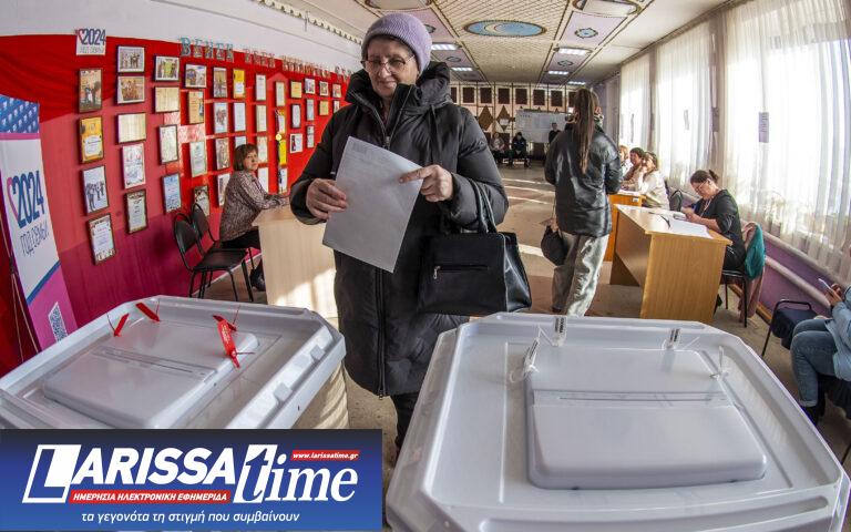 Ρωσία: Συμμετοχή ρεκόρ 77,44% στις προεδρικές εκλογές