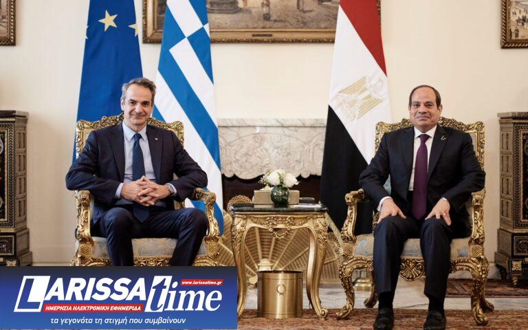 Μητσοτάκης – Αλ Σίσι: Συμφώνησαν τη σύσταση Ανώτατου Συμβουλίου Συνεργασίας Ελλάδας – Αιγύπτου