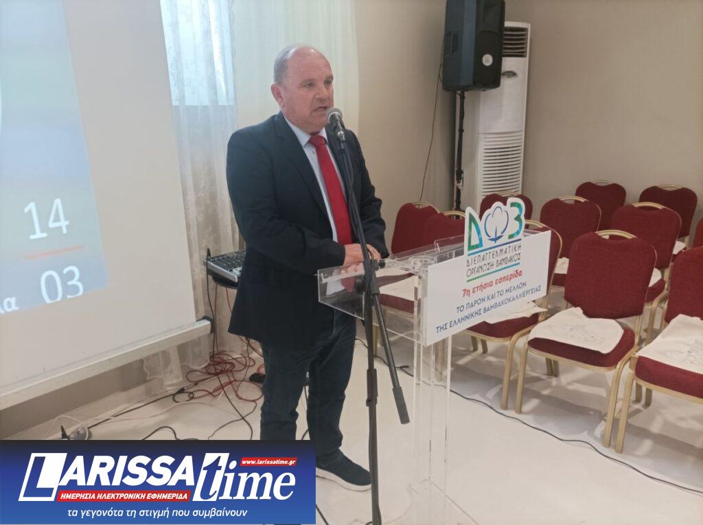 Δ. Κουρέτας: “Θα γίνει πόλεμος”, σε όσους επιχειρούν να σταματήσουν το βαμβάκι στη Θεσσαλία