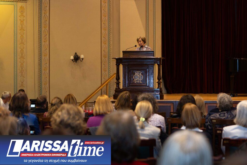 Διάλεξη της Λένας Διβάνη στον «Παρνασσό» για τους σκοπούς της Πόρτας Ανοιχτής
