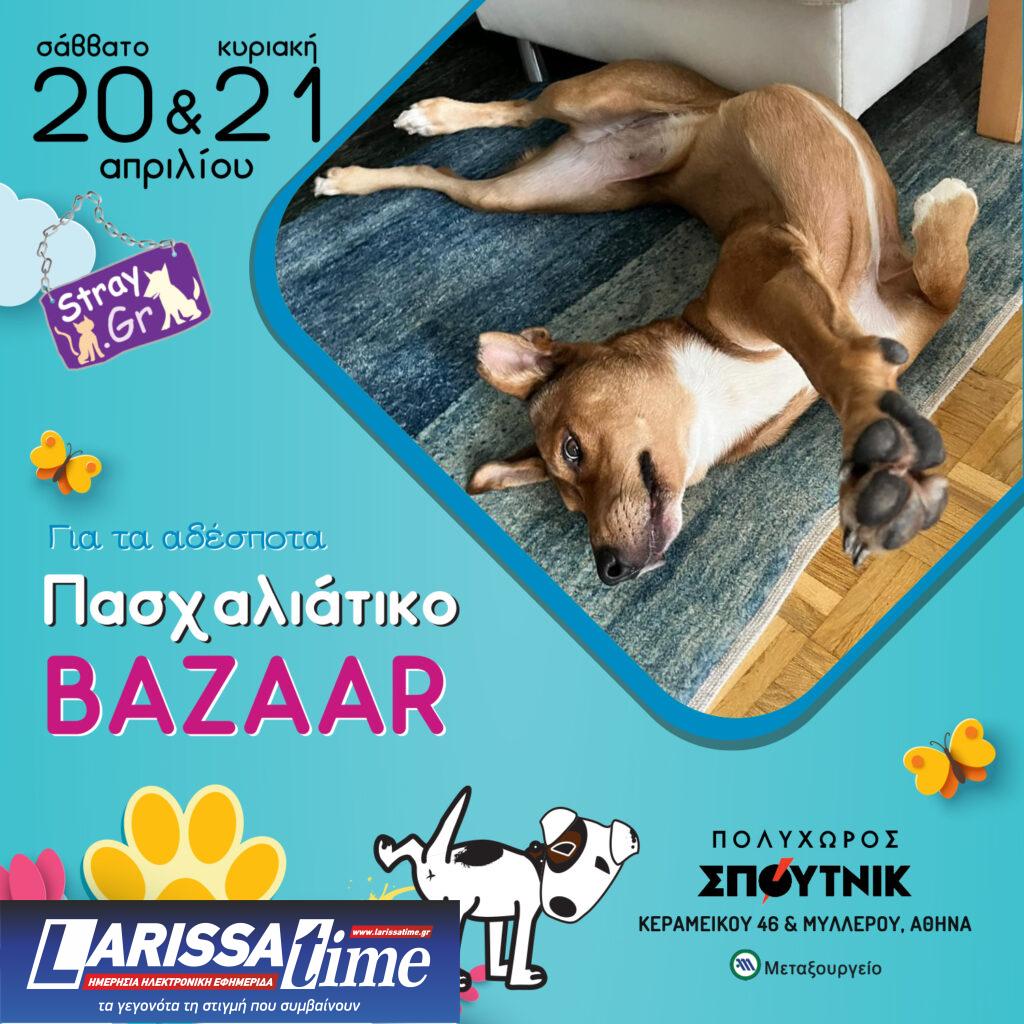 Ήρθε η άνοιξη και μαζί της το Πασχαλιάτικο Bazaar του Stray.Gr για τα Αδέσποτα Ζώα