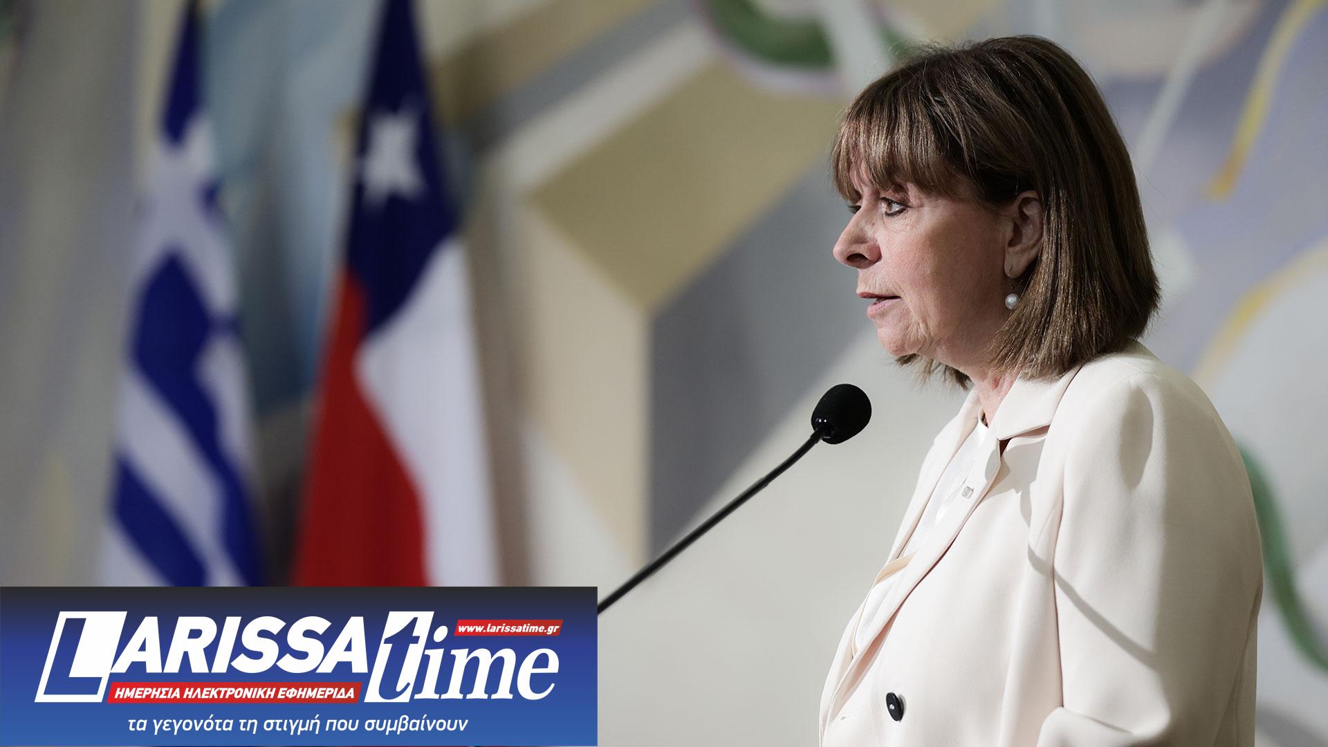 Ομιλία Σακελλαροπούλου στο πανεπιστήμιο της Χιλής: Μοιραζόμαστε μία ιδιαίτερη πνευματική και πολιτική συγγένεια-3