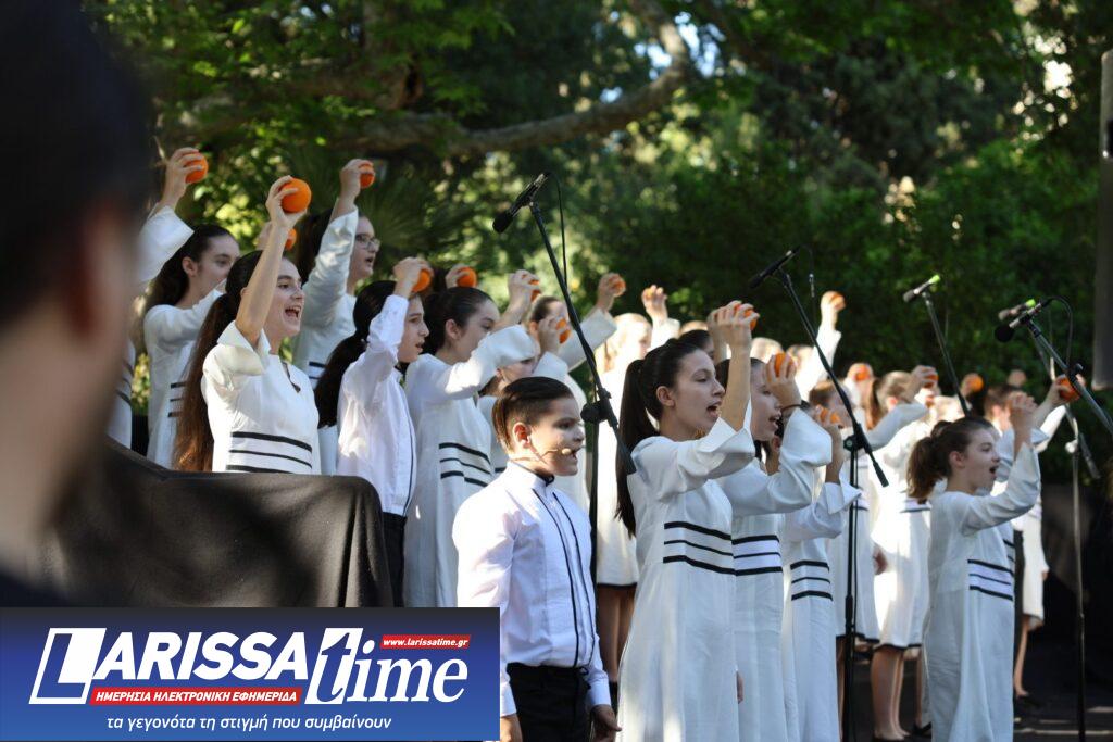 Ξεκίνησε το 2ο Φεστιβάλ Λατρευτικής Μουσικής με την «Ουράνια Πολιτεία» των παιδιών στον Κήπο του Προεδρικού Μεγάρου