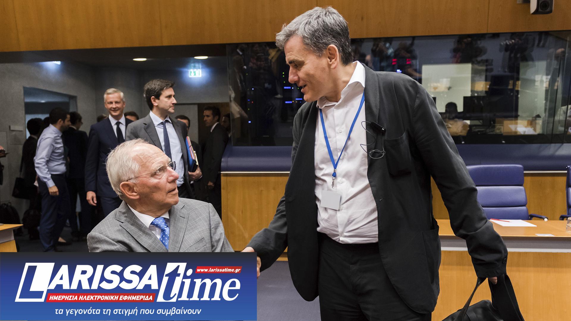 Τσίπρας, Τσακαλώτος και Βαρουφάκης «συνομιλούν» με τον Σόιμπλε για το 2015-2