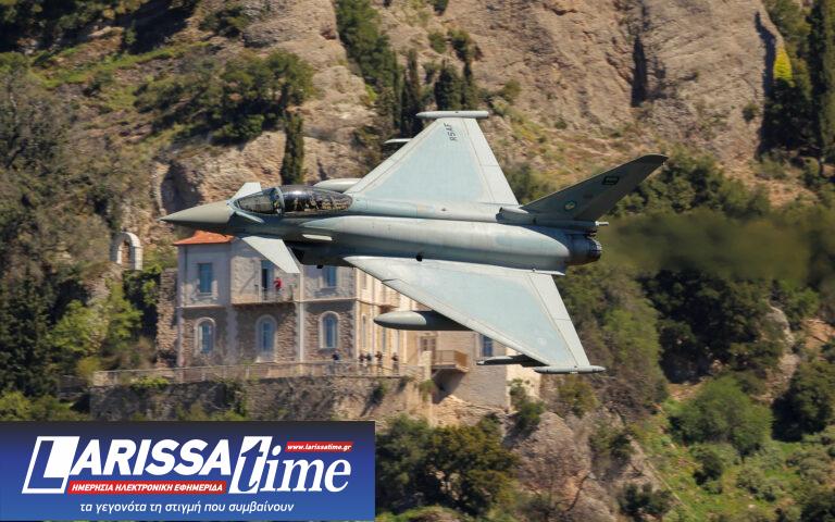 Το Mach Loop της Ελλάδας – Χαμηλές πτήσεις μαχητικών στο φαράγγι του Βουραϊκού-5