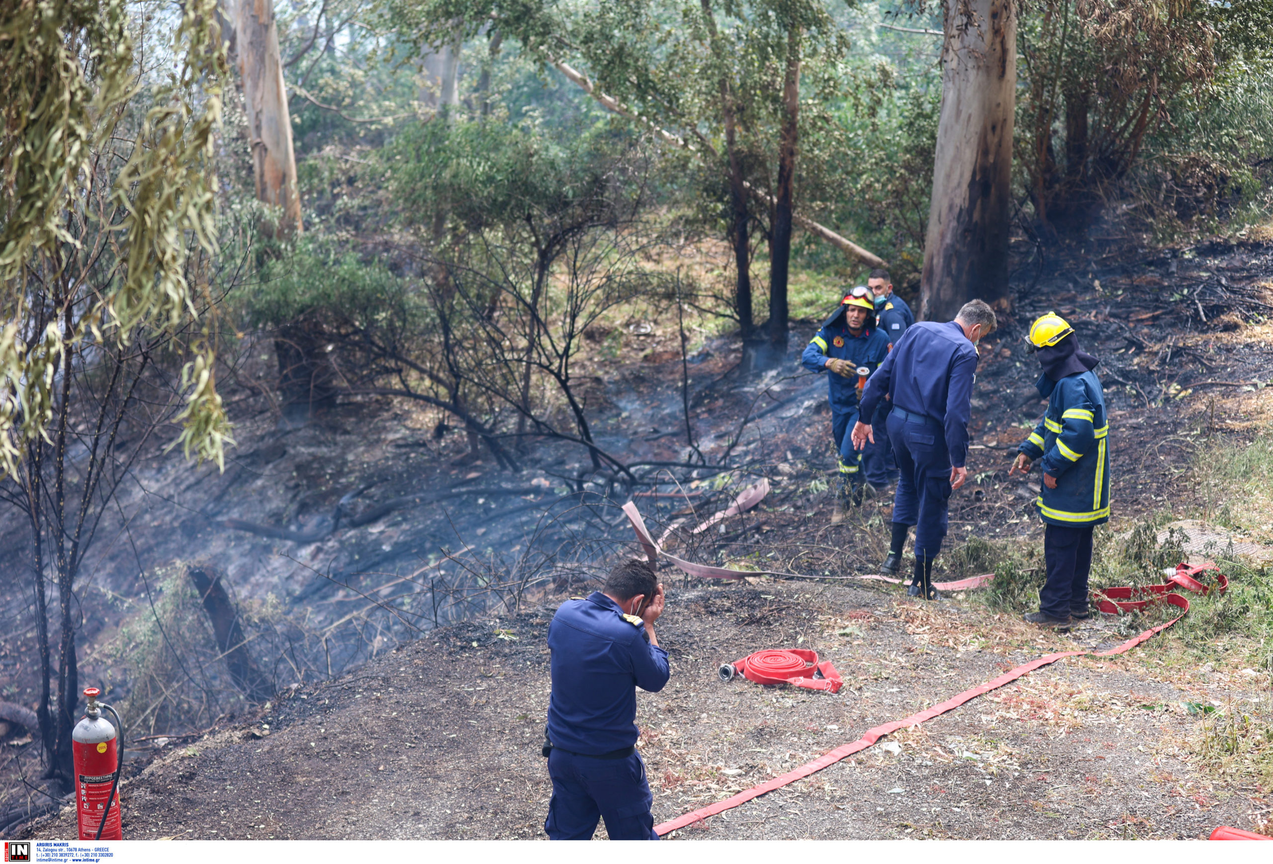Χανιά- φωτιά- Ναύσταθμος