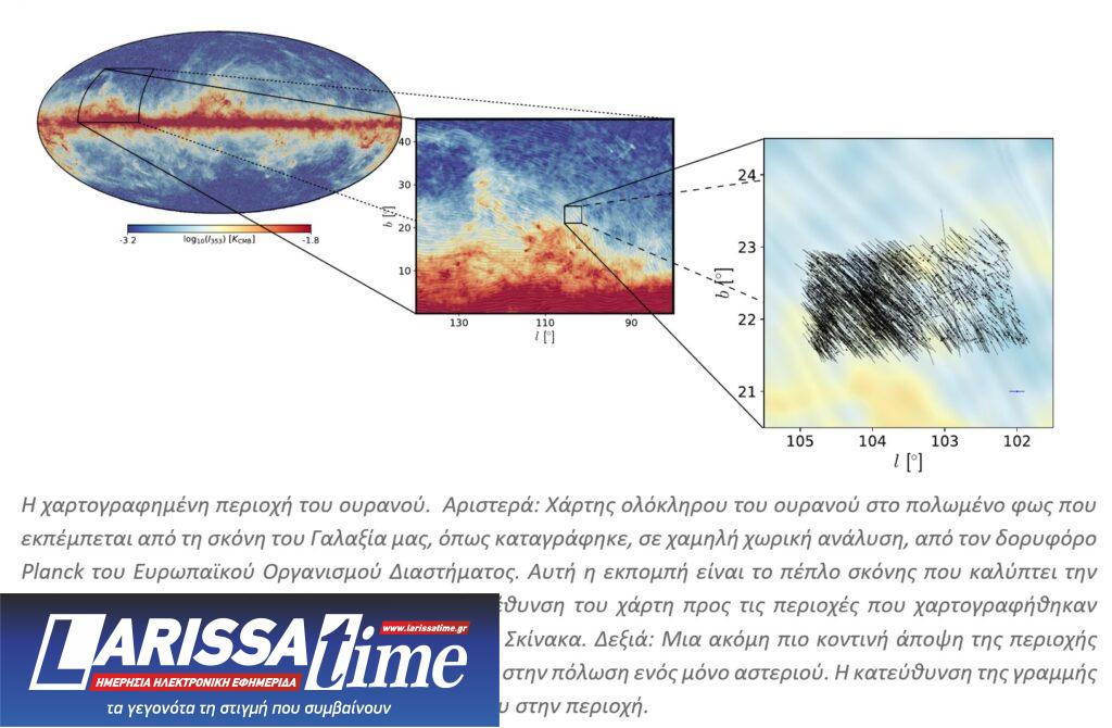 ΙΤΕ: “Ο Γαλαξίας μας είναι ένας τεράστιος μαγνήτης που για πρώτη φορά χαρτογραφείται σε 3 διαστάσεις” (βίντεο)