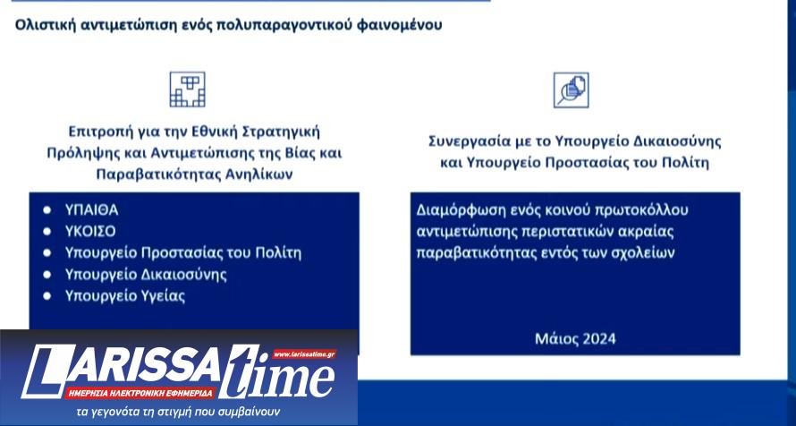 Live η παρουσίαση του εθνικού σχεδίου κατά του σχολικού εκφοβισμού-2
