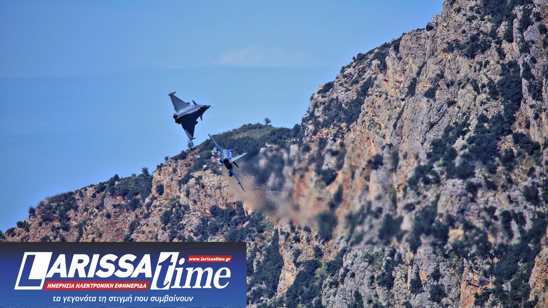 Το Mach Loop της Ελλάδας – Χαμηλές πτήσεις μαχητικών στο φαράγγι του Βουραϊκού-2