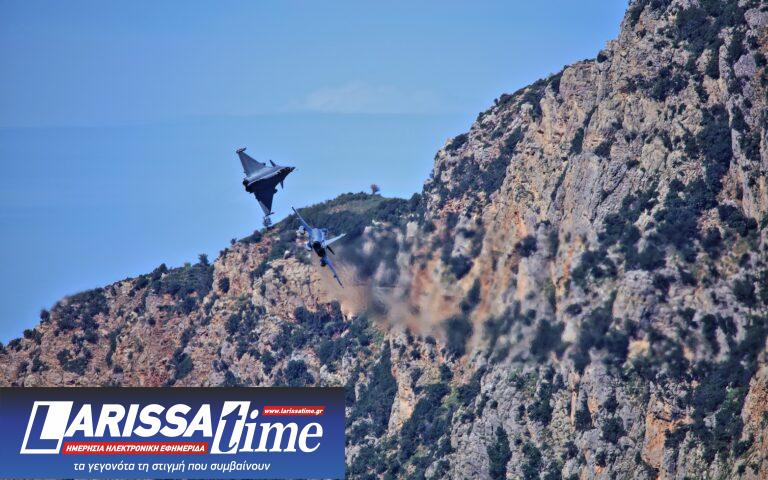 Το Mach Loop της Ελλάδας – Χαμηλές πτήσεις μαχητικών στο φαράγγι του Βουραϊκού-7