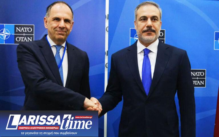 Ελληνοτουρκικά: Υπό άκρα μυστικότητα η συνάντηση Γεραπετρίτη – Φιντάν