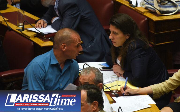 «Οχι» Κωνσταντοπούλου και Βαρουφάκη στα ανοίγματα Κασσελάκη