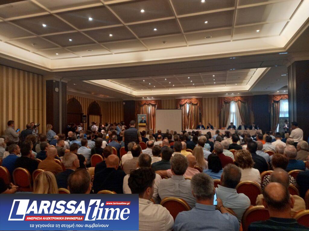 Λάρισα: Σύσκεψη με Κ. Χατζηδάκη και Λ. Αυγενάκη – Επί τάπητος η πορεία ανασυγκρότησης της Θεσσαλίας