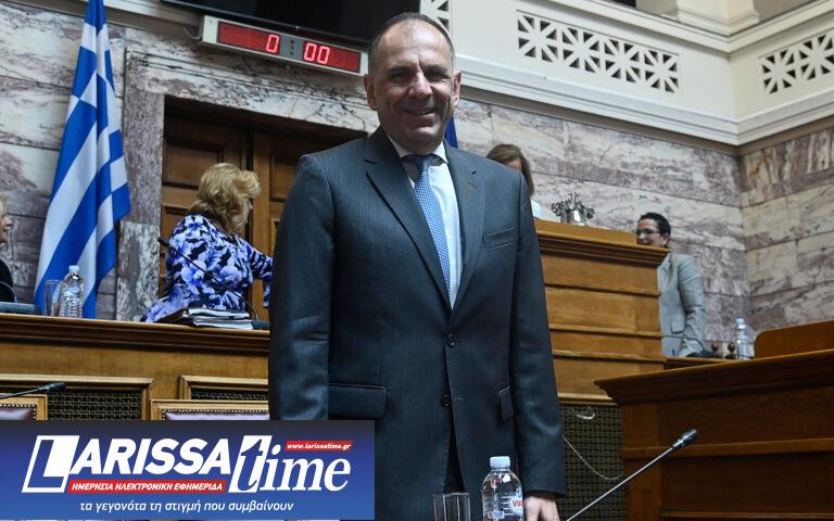 Γεραπετρίτης: Κύρωση των «Πρεσπών» όταν συμμορφωθεί πλήρως η Βόρεια Μακεδονία