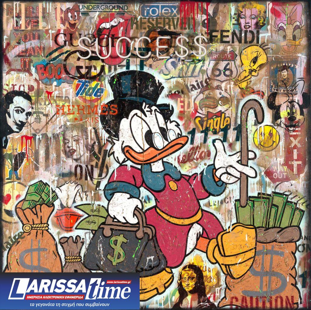 Έκθεση ζωγραφικής της Άλκηστις Κυριαζοπούλου ― Street-pop art με αγαπημένους ήρωες κινουμένων σχεδίων