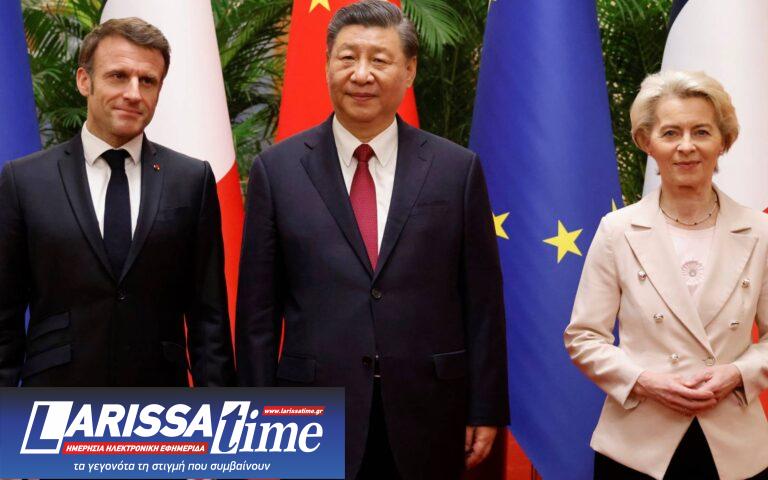 Κοινή «γραμμή» Παρισιού – Βρυξελλών απέναντι στο Πεκίνο