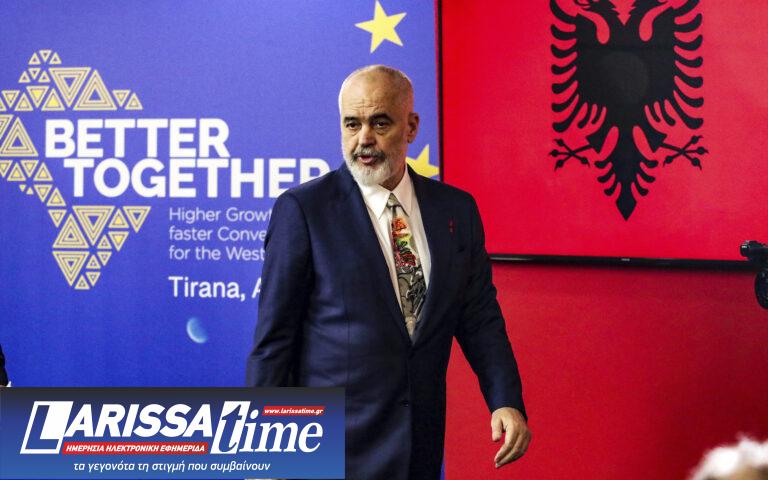 Πυρά της αντιπολίτευσης για την επίσκεψη του Εντι Ράμα στην Ελλάδα