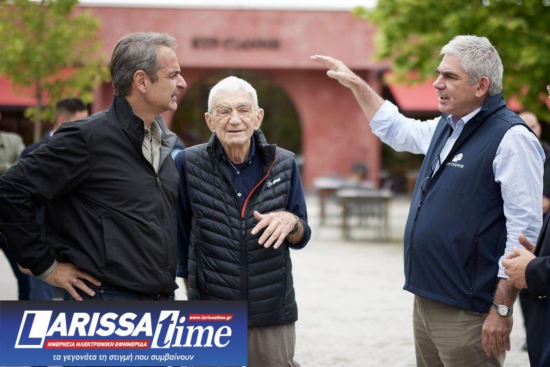 Το κτήμα «Κυρ-Γιάννη» επισκέφθηκε ο Κυριάκος Μητσοτάκης – Εικόνες-1