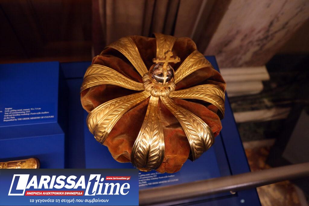 Βουλή: Στην αίθουσα Τροπαίων «Ελευθέριος Βενιζέλος» τα βασιλικά εμβλήματα του Όθωνα