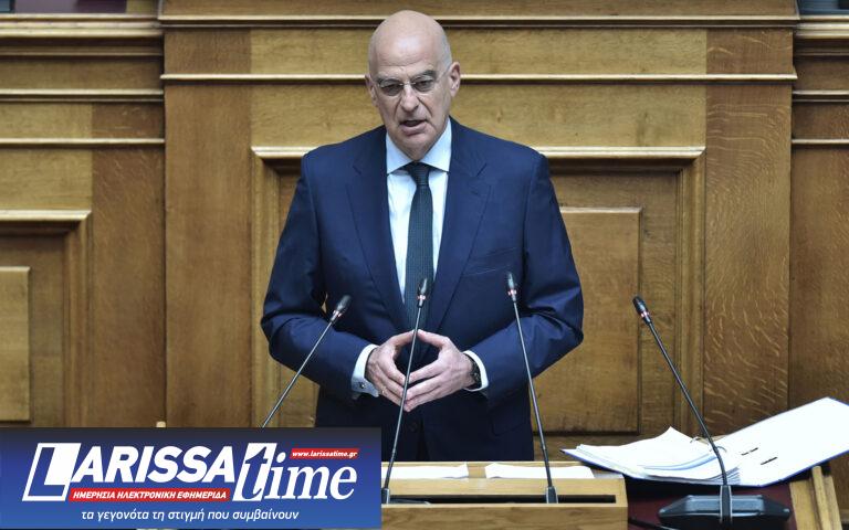 Ν. Δένδιας: Υπαρξιακή απειλή η Τουρκία