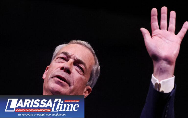 Ο Φάρατζ δεν θα είναι υποψήφιος στη Βρετανία για να βοηθήσει στην εκστρατεία Τραμπ