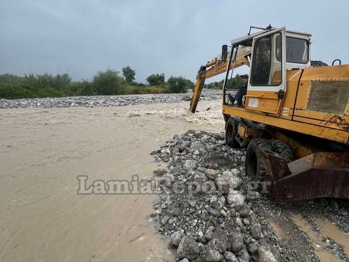 Λαμία Γοργοπόταμος κακοκαιρία