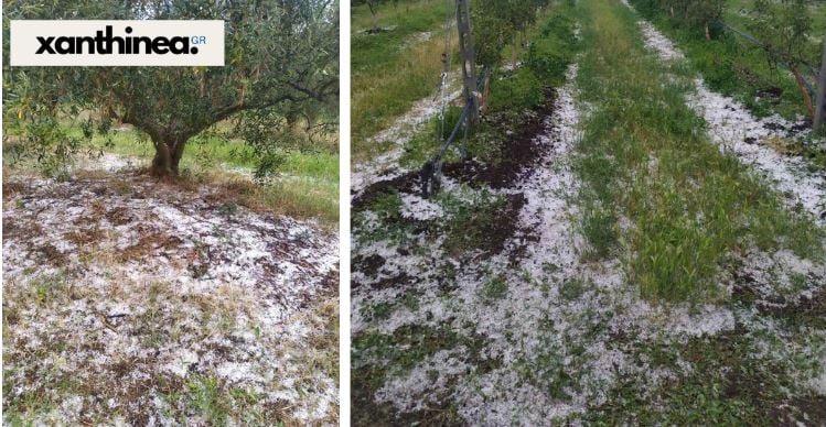 Χαλάζι Ξάνθη