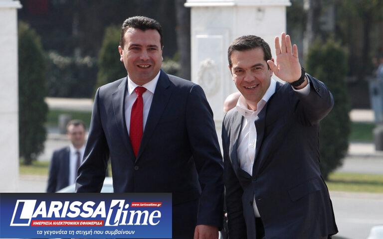 Επικοινωνία Ζάεφ – Τσίπρα για τη Συμφωνία των Πρεσπών