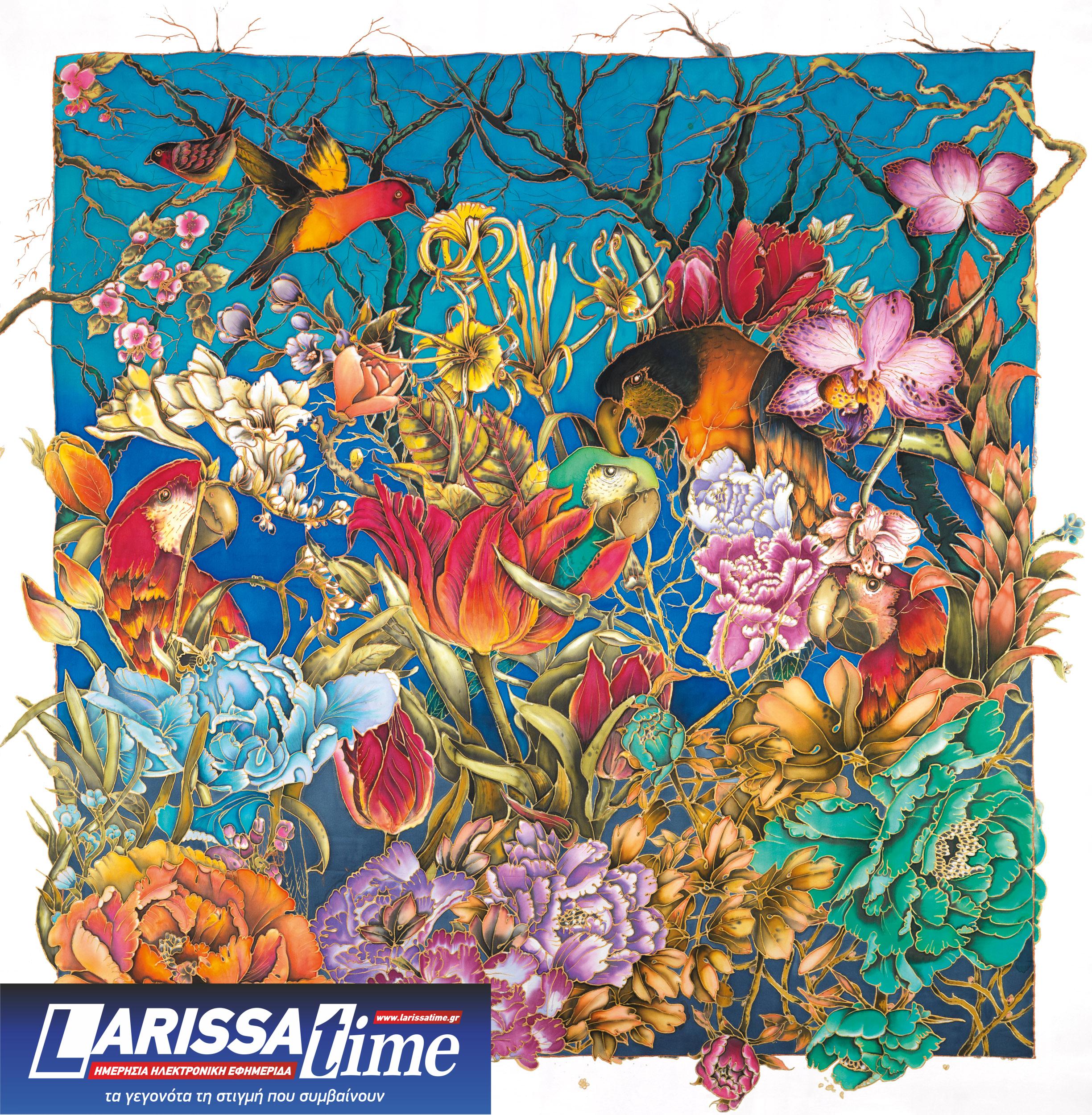 “More than Silk”: Έκθεση ζωγραφικής από την Μαρίνα Ψάλτη