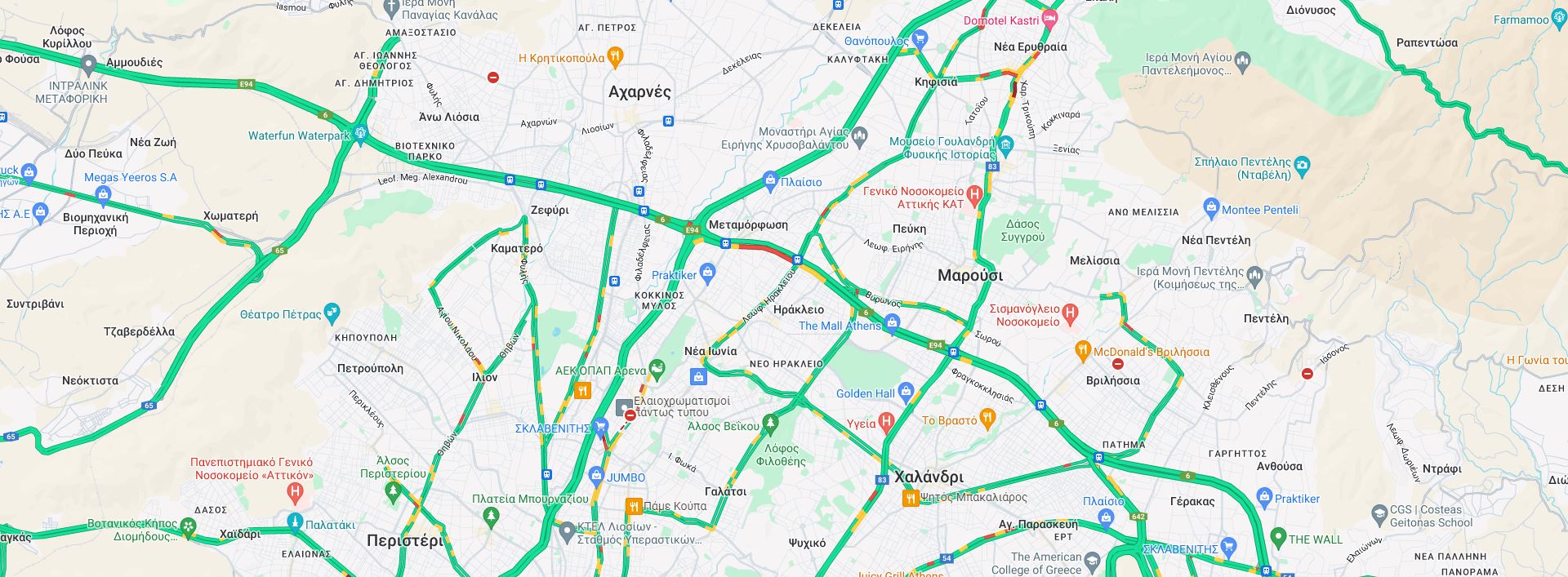 Κίνηση - Αττική Οδός