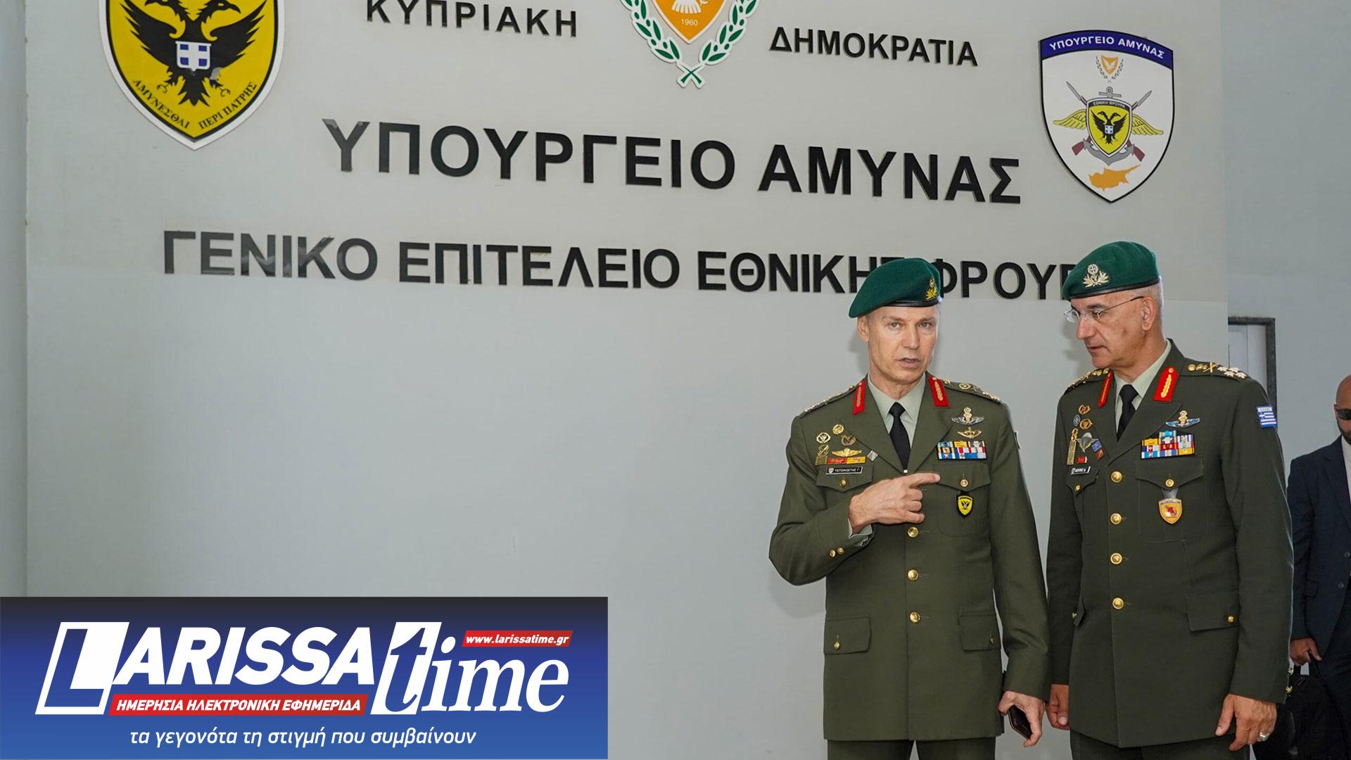 Κύπρος: Ολοκληρώθηκε η επίσκεψη του αρχηγού ΓΕΕΘΑ-2