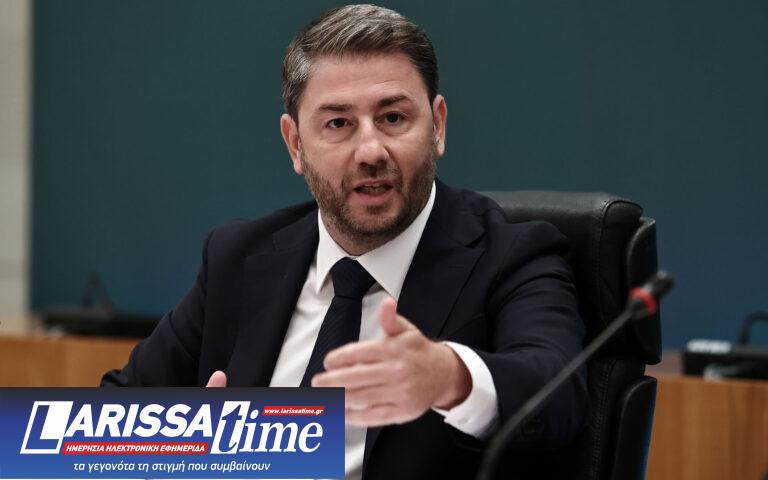 Ν. Ανδρουλάκης: Η αποδοκιμασία της κυβέρνησης να εκφραστεί μέσα από σοβαρή αντιπολίτευση