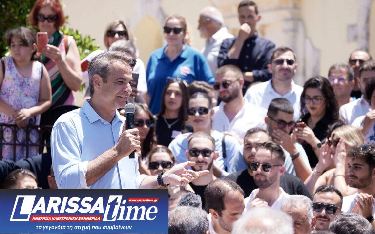 Κυρ. Μητσοτάκης: Στην κάλπη για να ξορκίσουμε την αποχή – Το 41% είστε εσείς