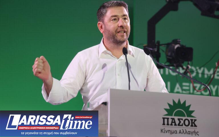 Ν. Ανδρουλάκης: Ετοιμος να αξιολογηθώ ανά πάσα στιγμή από τη βάση του ΠΑΣΟΚ