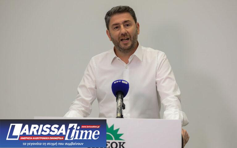 N. Ανδρουλάκης: Θα λάβω πρωτοβουλίες διαλόγου με τις προοδευτικές δυνάμεις