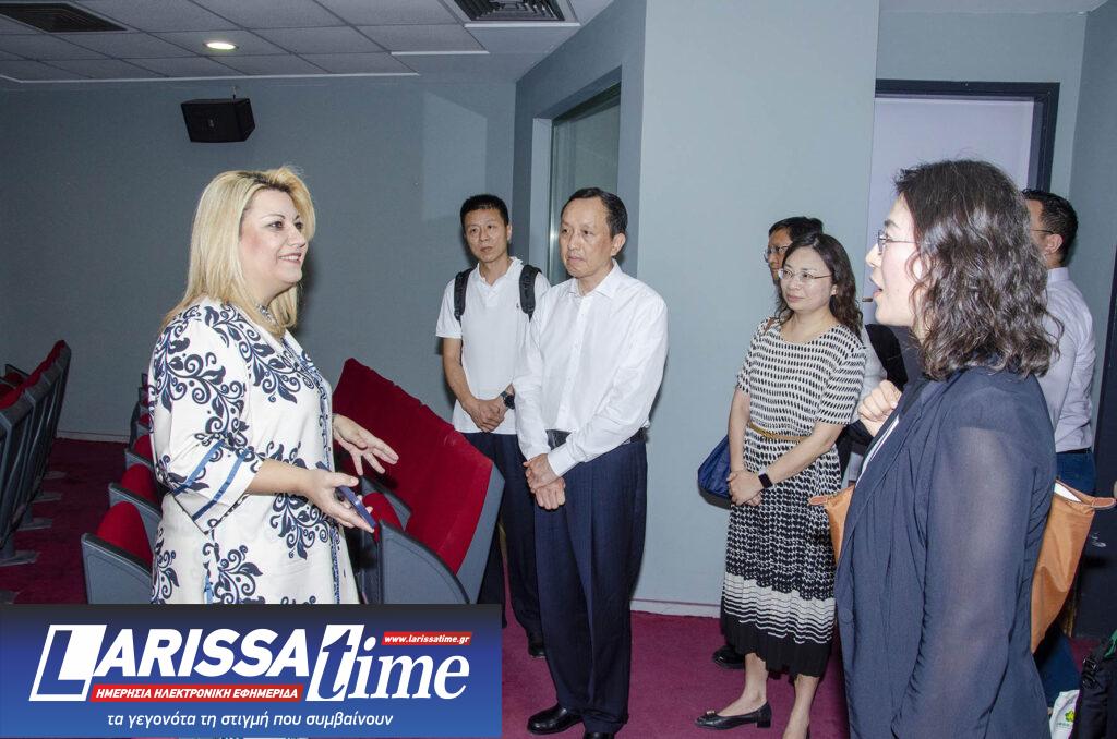 Επίσκεψη Κινεζικής Αντιπροσωπείας στο Κέντρο Εκπαίδευσης και Αποκατάστασης Τυφλών στην Αθήνα