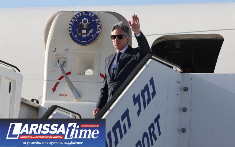 Συνάντηση Μπλίνκεν με τους ηγέτες της ισραηλινής αντιπολίτευσης