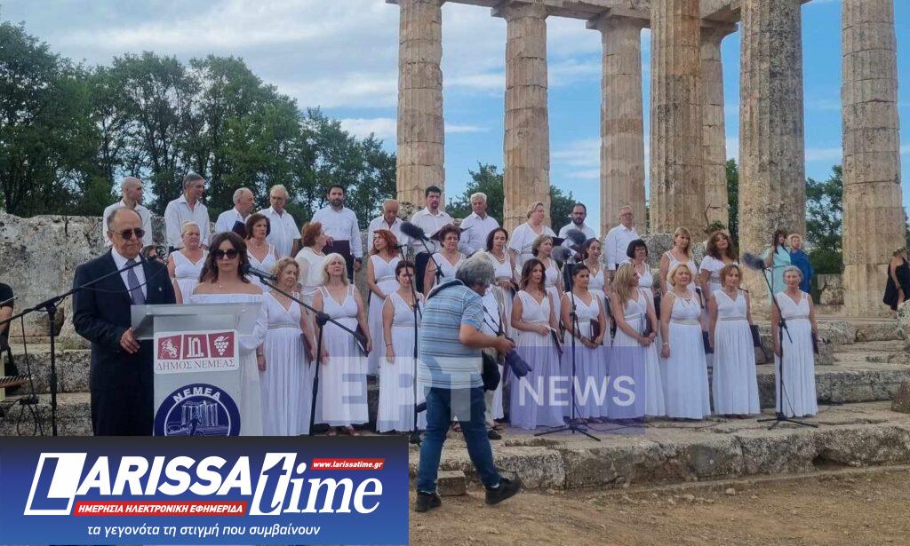 Κορινθία: Υπο το «βλέμμα» του Στέφανου Μίλλερ ξεκίνησαν τα Νέμεα, παρουσία της Λ. Μενδώνη