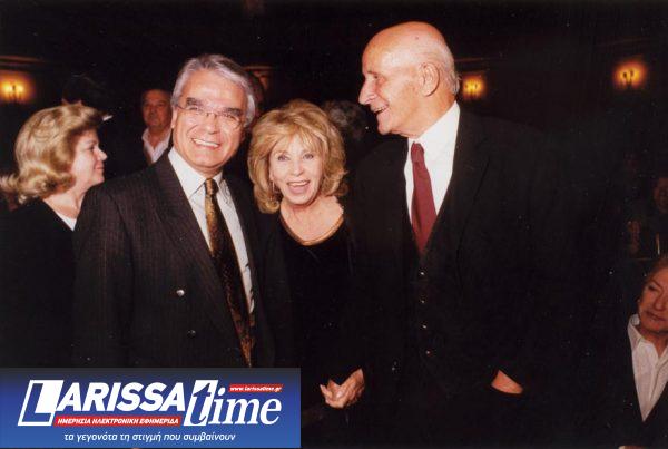 Η Δέσποινα Στυλιανοπούλου με τον Γιώργο Φούντα