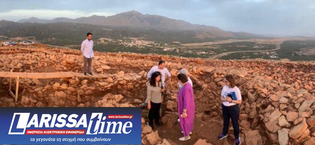 Εντοπίστηκε μοναδικό εύρημα για τη μινωϊκή αρχαιολογία, σε κυκλικό σχήμα – Καλύπτει επιφάνεια 1800τ.μ