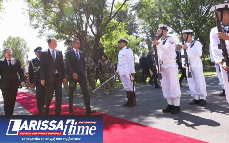 Κύπρος: Επίσκεψη – μήνυμα πλήρους στήριξης από Μητσοτάκη