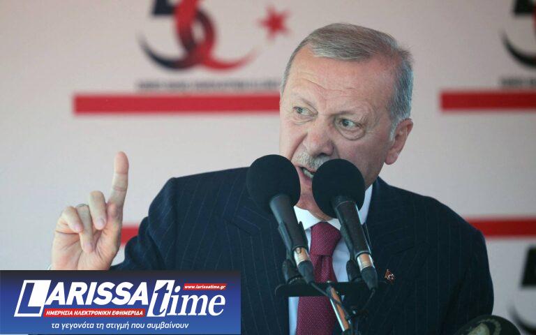 Ερντογάν: Συντηρεί την προκλητική ρητορική για Κύπρο – Μιλά για «τουρκική μειονότητα» στη Θράκη